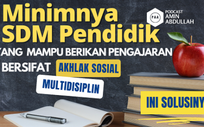Solusi❗ Minimnya SDM Pendidik yang Mampu Berikan Pengajaran Bersifat Akhlak Sosial, Multidisiplin